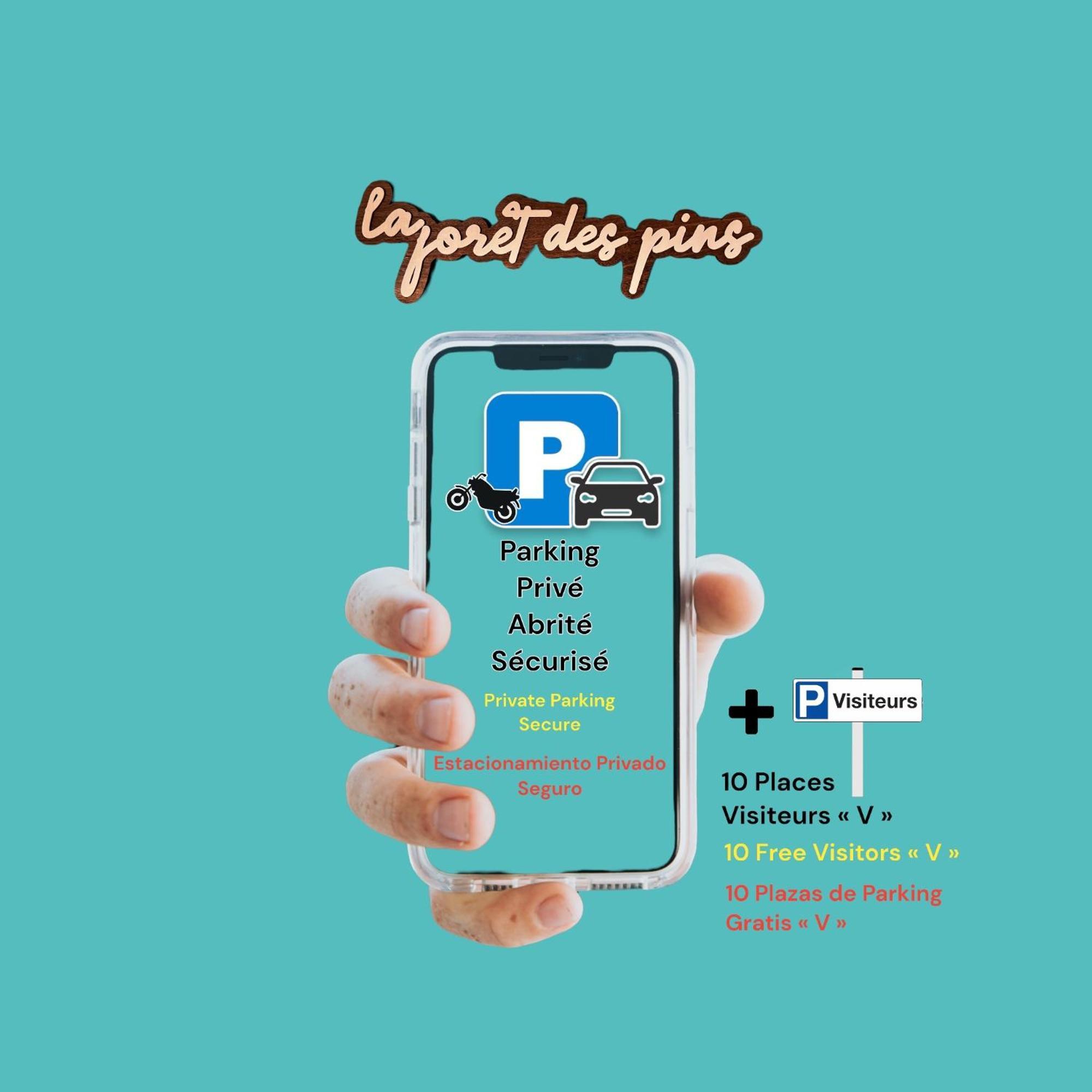 La Foret Des Pins - Free Check-In - Wifi - Parking Prive - Netflix - Draps & Serviettes Inclus Лабенн Екстер'єр фото
